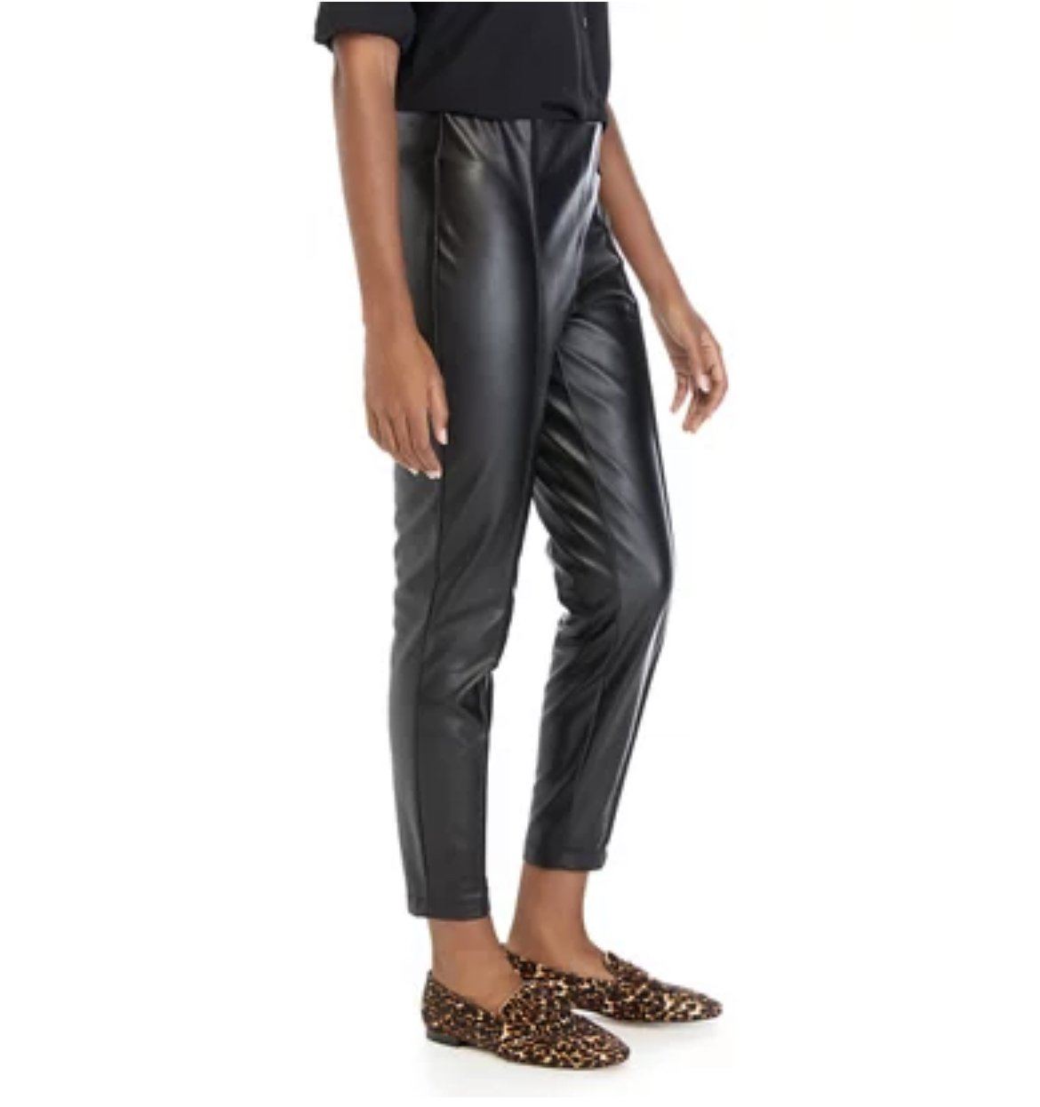 Faux leather pants A new Day size 16. NWOT  Faux leather pants, Clothes  design, Leather pants